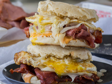 Image for Reuben Breakfast Sandwich