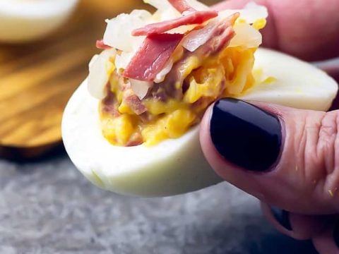 Image for Reuben Deviled Eggs