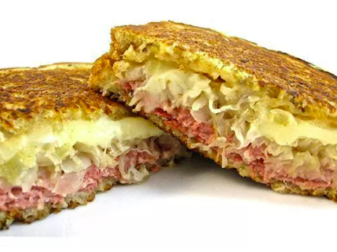 Image for Skinny Grilled Reuben Sandwich