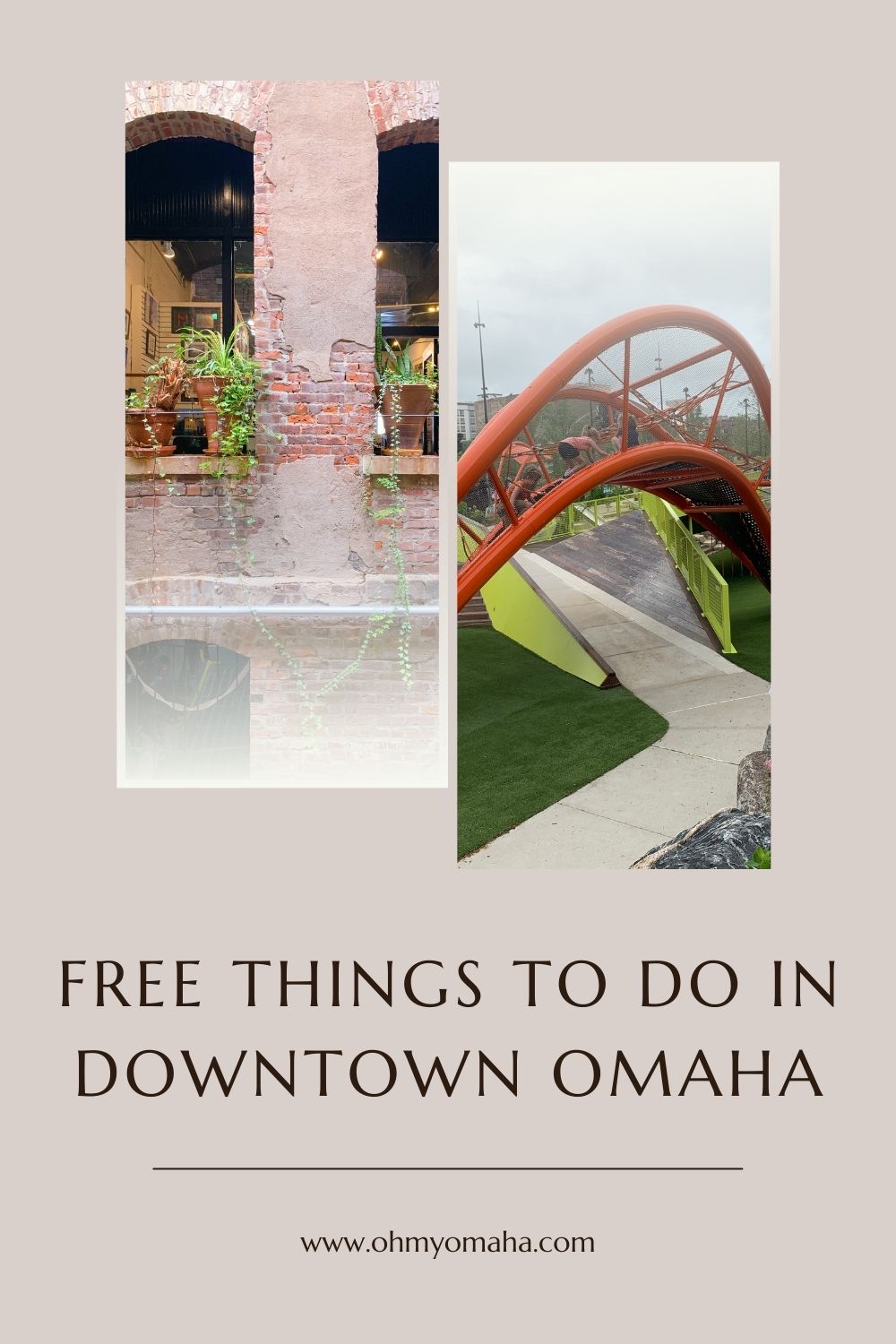 Best things to do in Downtown Omaha that are free! Tips on where to go, where to bring kids, and favorite free museums & galleries to visit.
