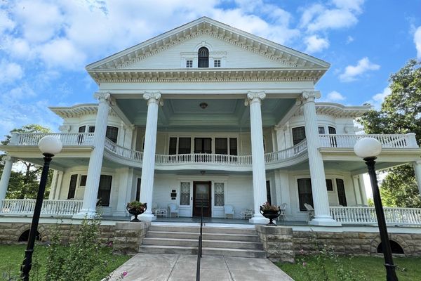The exterior of the Seelye Mansion in Abilene