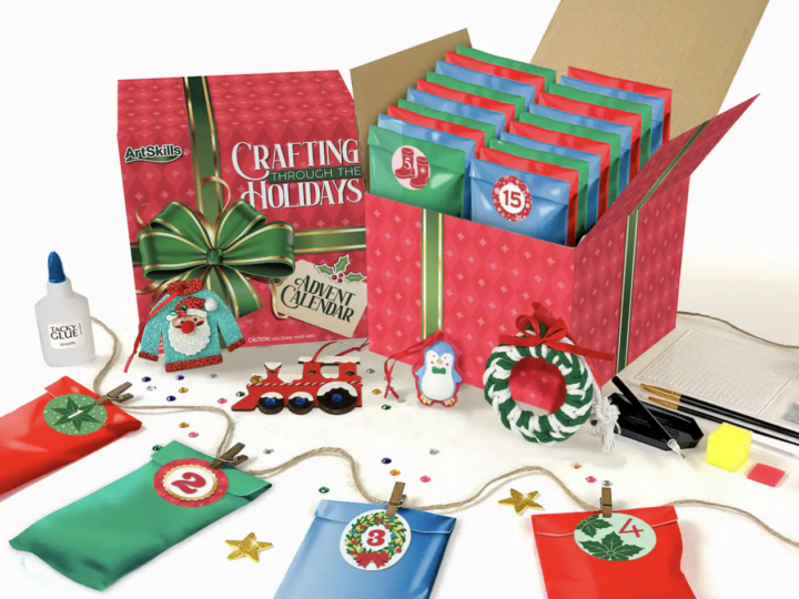 Image for ArtSkills® Crafting Through the Holidays 25-Day Advent Calendar Set