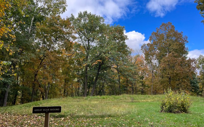 Great Bear Mound at Effigy Mounds National Monument