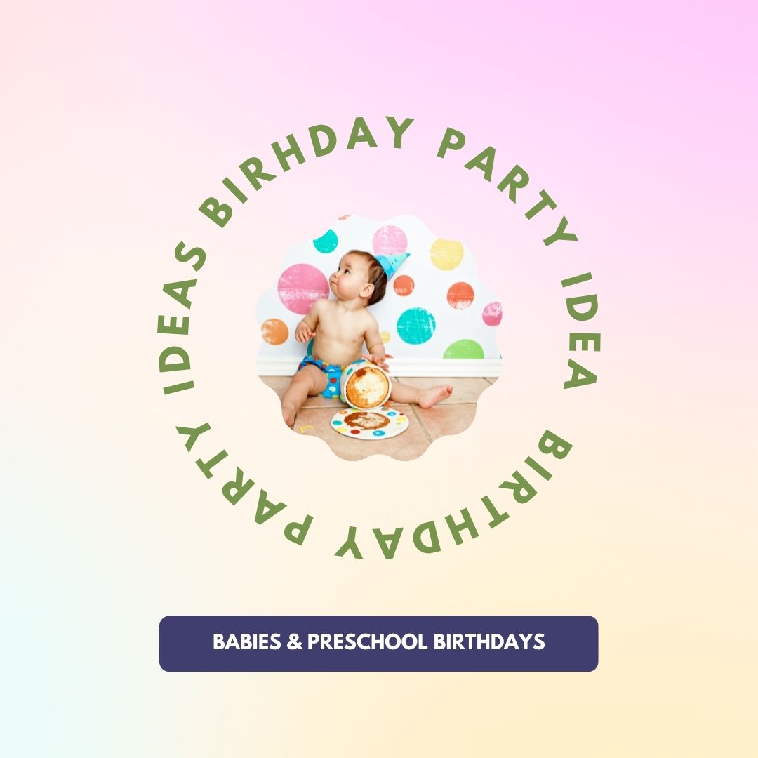 First birthday and preschool party ideas in Omaha button