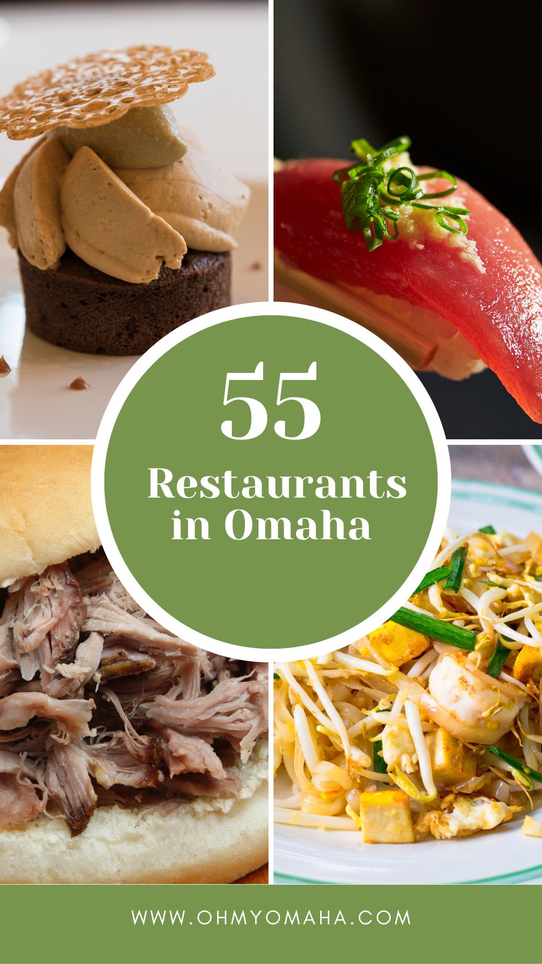 A roundup of the best Omaha restaurants with innovative chefs, unique dining experiences and unforgettable desserts.
