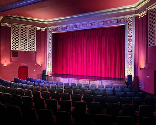Interior of the World Theatre in downtown Kearney