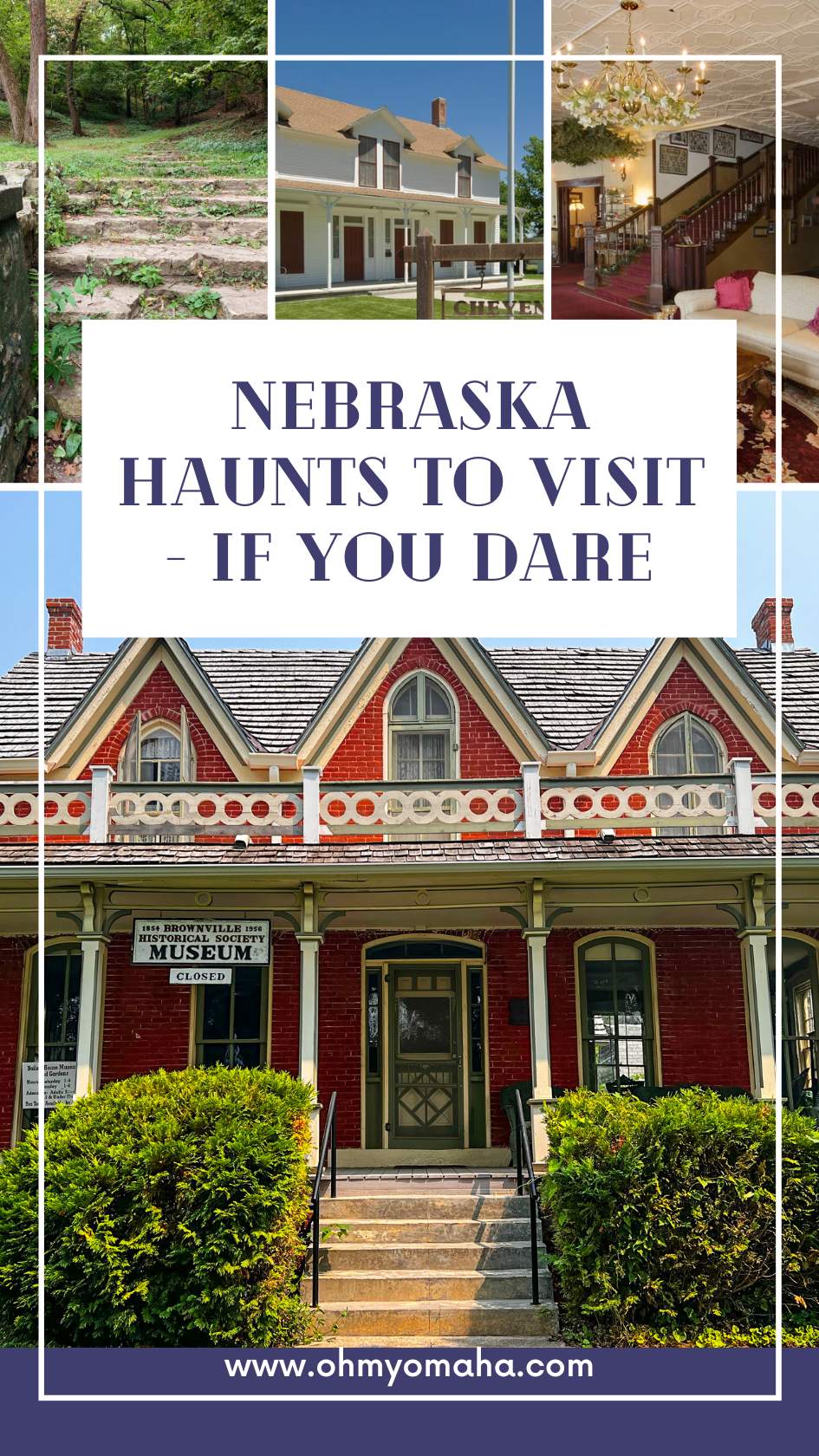 A brief history of the paranormal stories surrounding 10 of Nebraska's most haunted places!