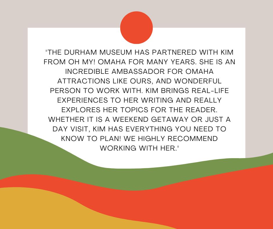 Durham Museum testimonial
