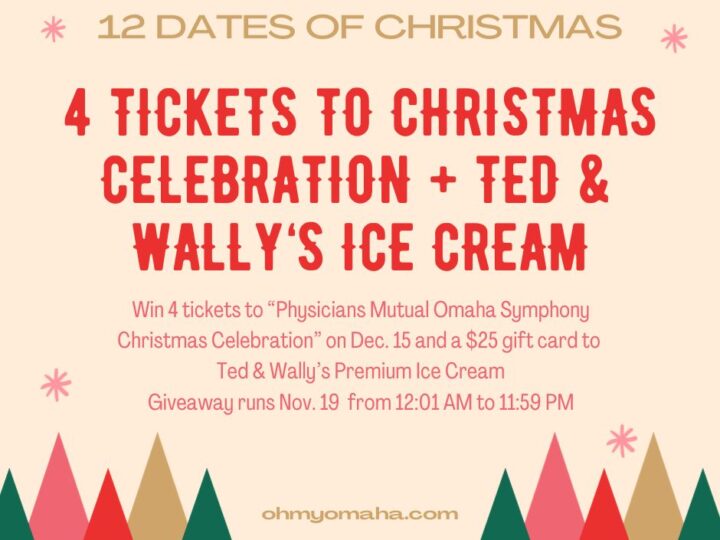 Image for **CLOSED** Physicians Mutual Omaha Symphony Christmas Celebration + Ted & Wally's Ice Cream