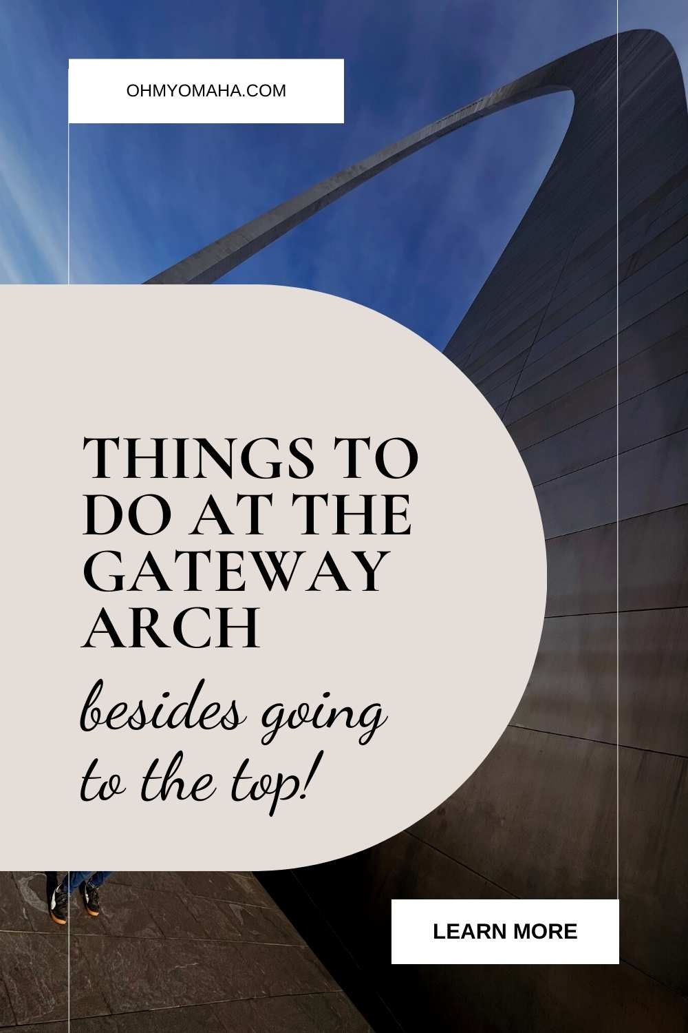 Headed to the Gateway Arch in St. Louis? There is more to do there than ride to the top of the Arch for the view! This post shares details on the museum, eateries, shopping, and other things to do besides riding to the top of the Arch.