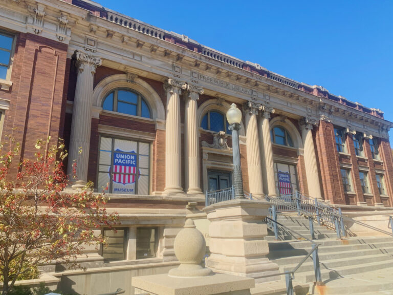 Exterior of the Union Pacific Railroad Museum