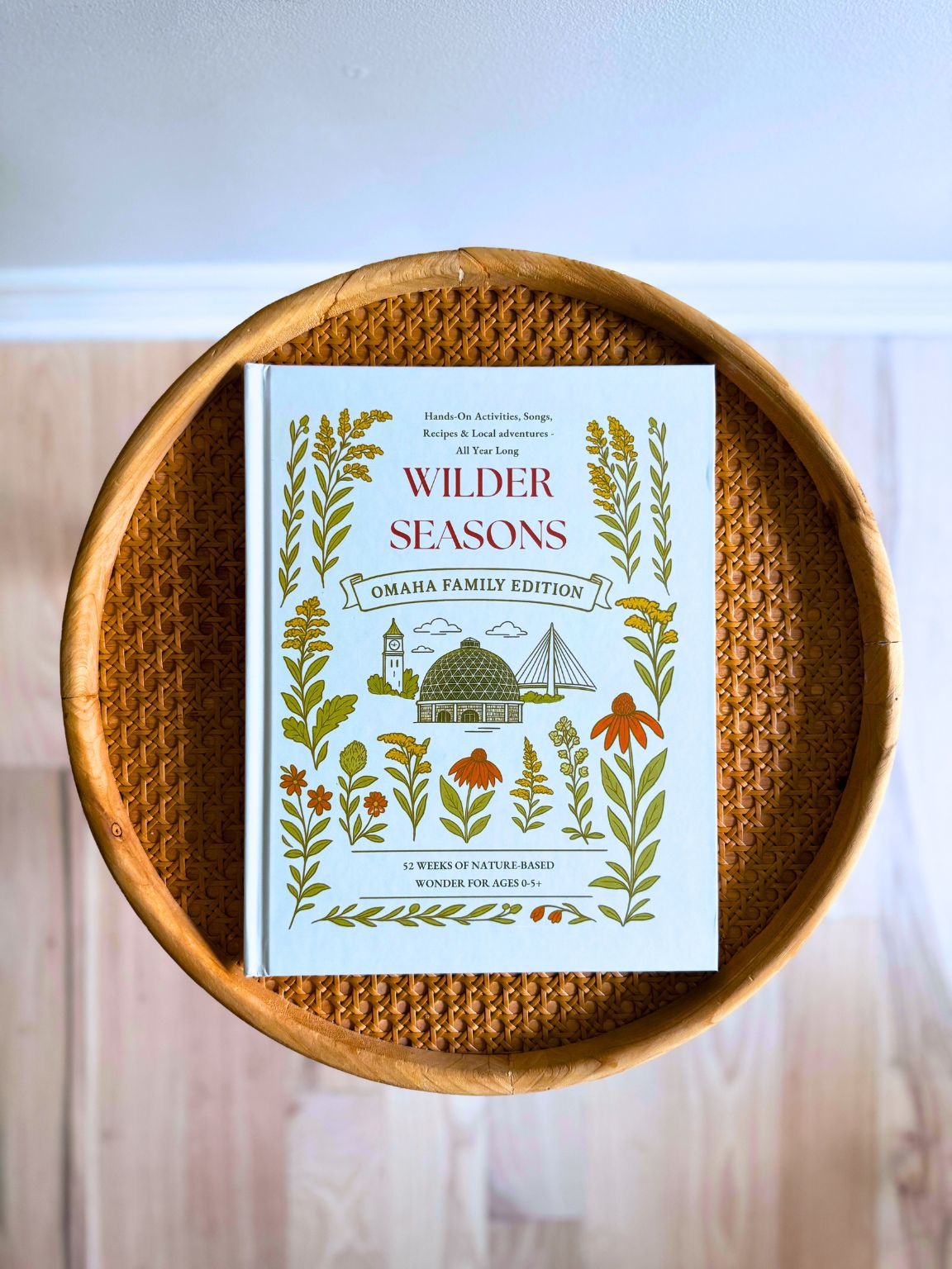 Front cover of the book "Wilder Seasons: Omaha Family Edition"