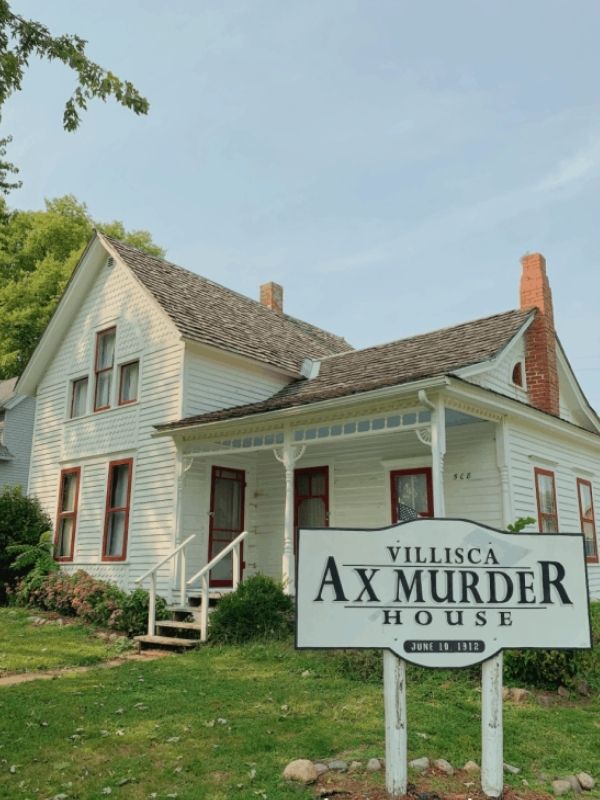 The exterior of the Villisca Ax Murder House