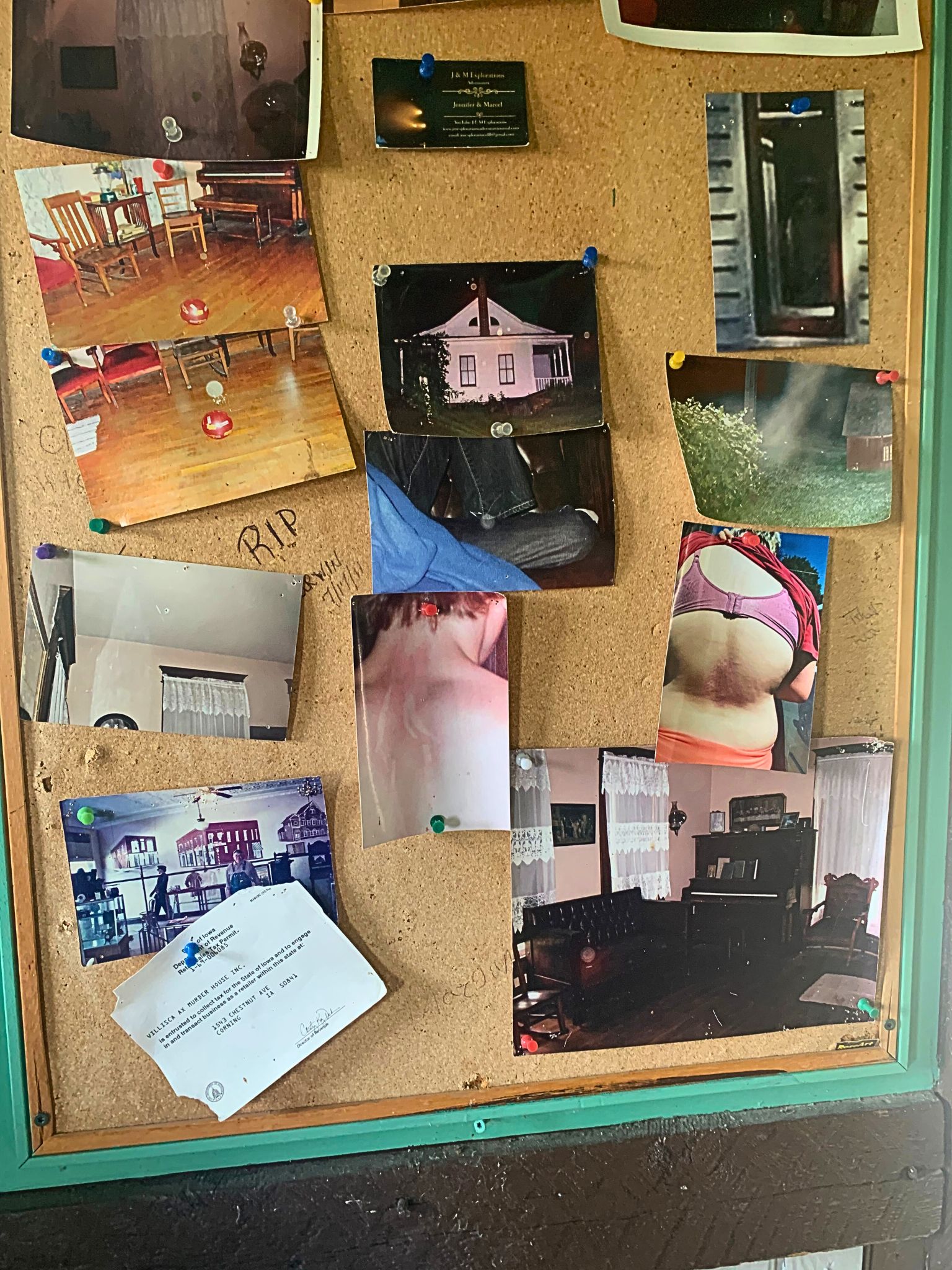 Photos from visitors taken at Villisca Ax Murder House