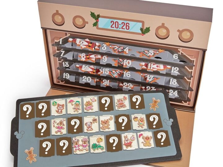Image for Disney Christmas Cookies 24-Day Advent Calendar Mystery Pin Set 2026 – Limited Edition